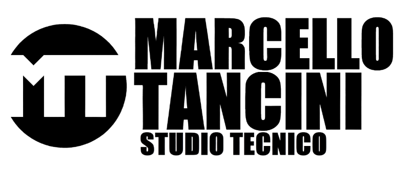 Logo dello Studio Tecnico Marcello Tancini, team di geometri, architetto e ingegnere per progettazione e consulenza edilizia a Bologna.